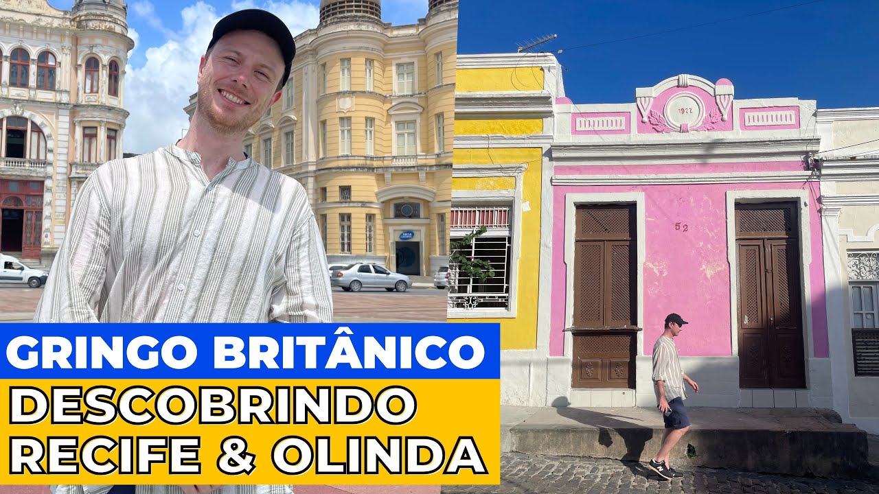 GRINGO BRITÂNICO VISITA RECIFE PELA PRIMEIRA VEZ