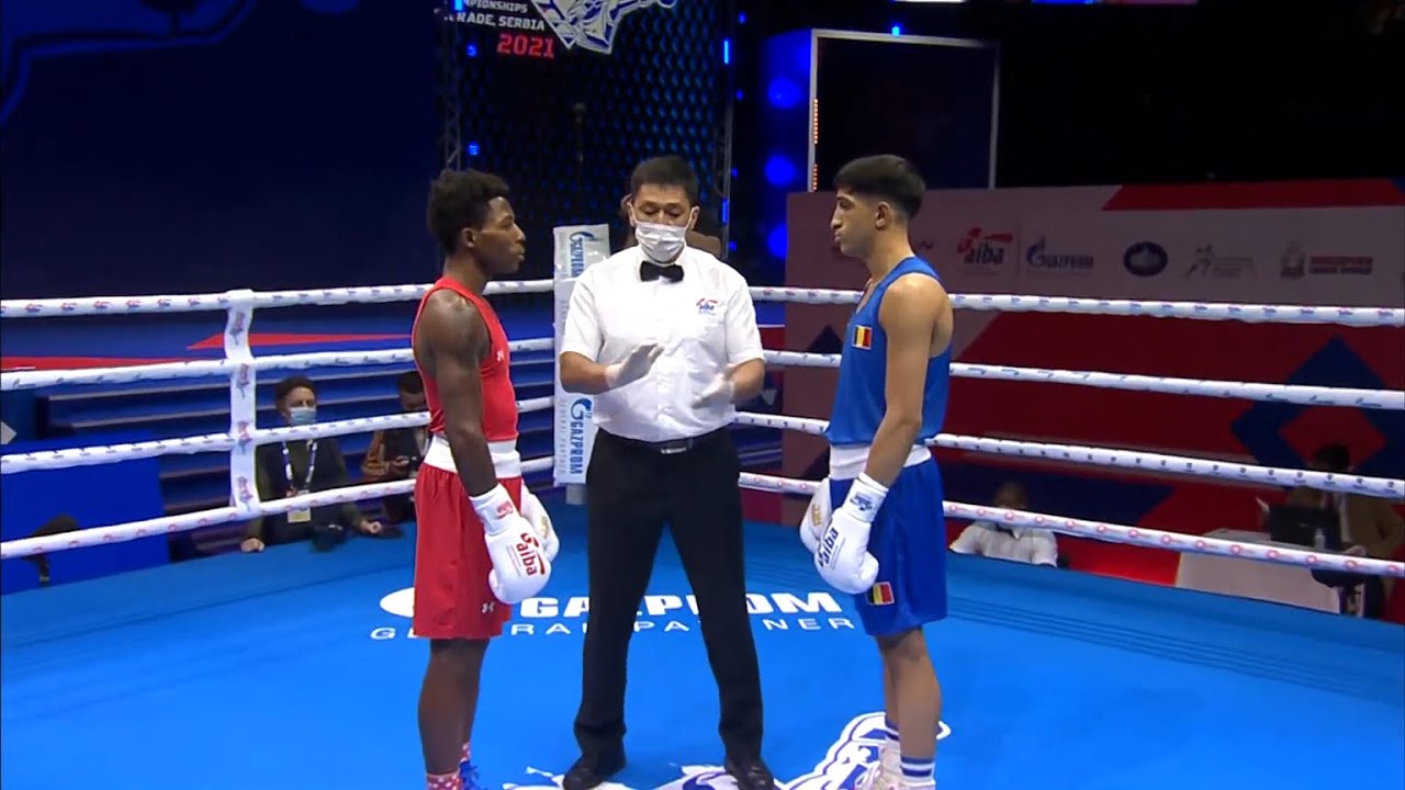 Day 1 (57kg) HARVEY Jahmal (USA) vs USTUROI Vasile (BEL) | AIBA WCHs 2021