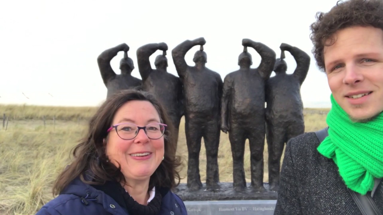 Moniek van Sandick in Katwijk