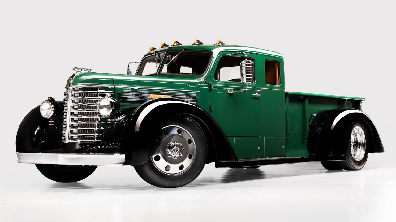 1947 Diamond T Custom Restomod Pickup Truck 12 Valve Cummins Diesel Build Project