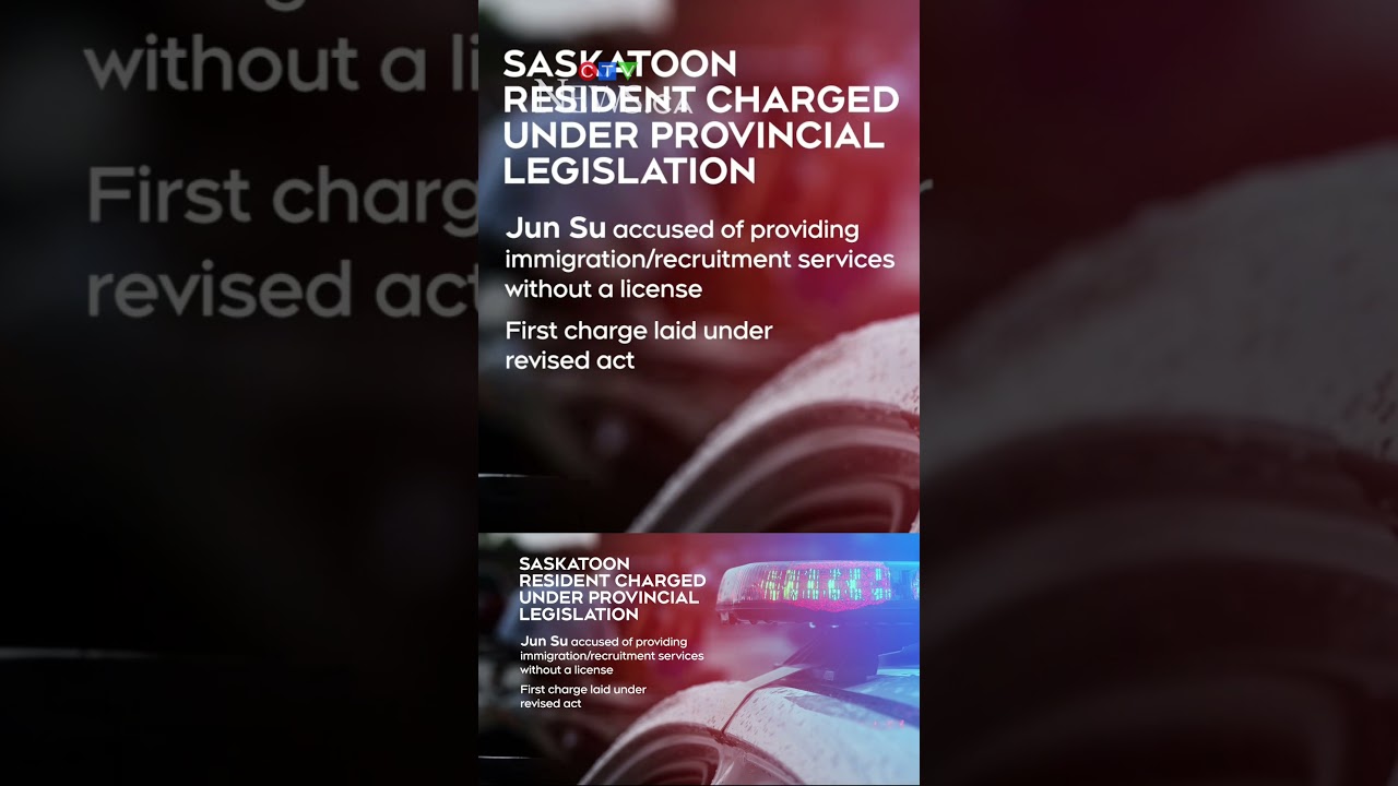 Sask. man charged under immigration services act