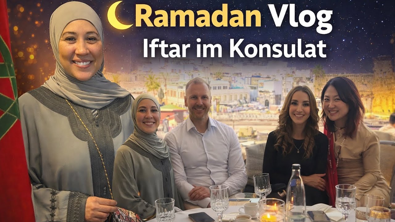 Ramadan Vlog 🌙 Ein Tag mit mir – Fortbildung & Iftar im Konsulat | نهار معايا فـ رمضان