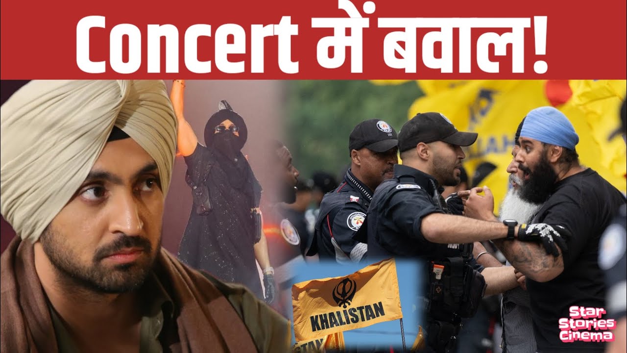 Is Diljit Next Target of Khalistan Supporters? | Chaos at Vancouver Concert