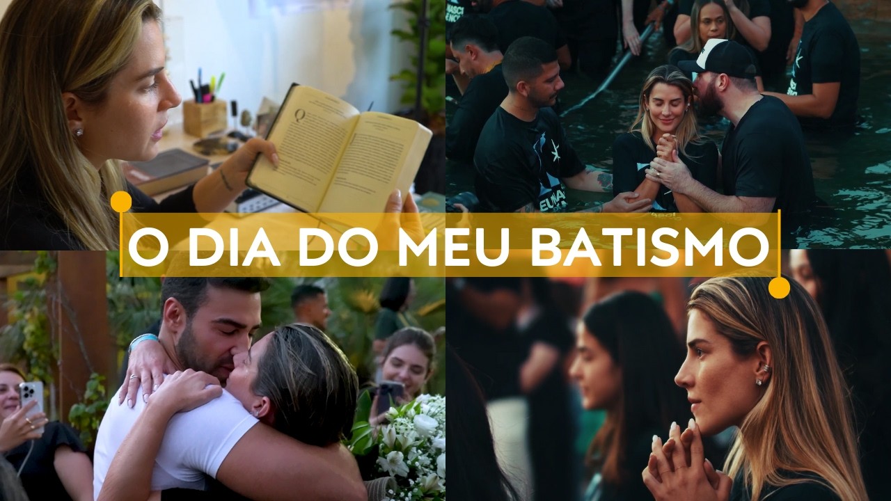 VLOG: Eu Renasci! O dia em que me entreguei a Deus