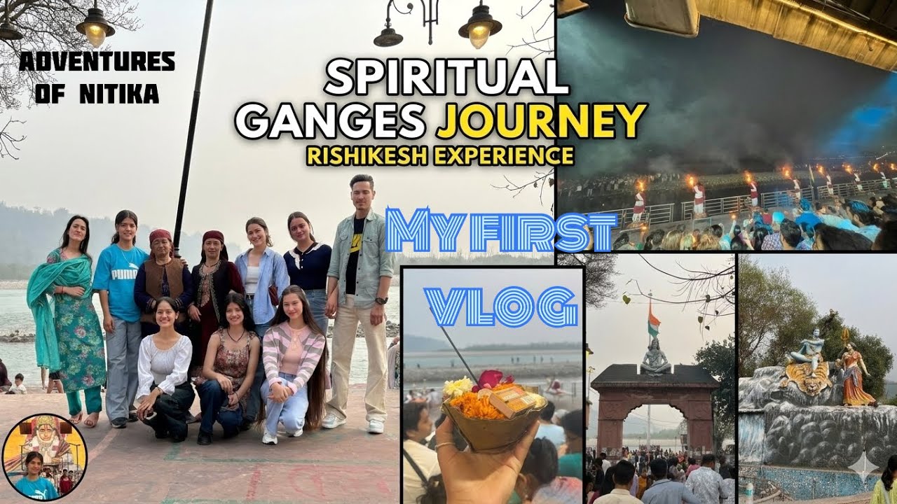 My first long vlog 😅❤️#family trip rishikesh ||adventures of Nitika ||