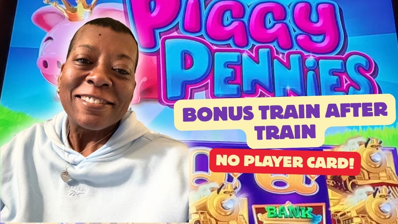 All Aboard Piggy Pennies Slot Machine Goes On A Relentless Winning Streak | Real Casino Play