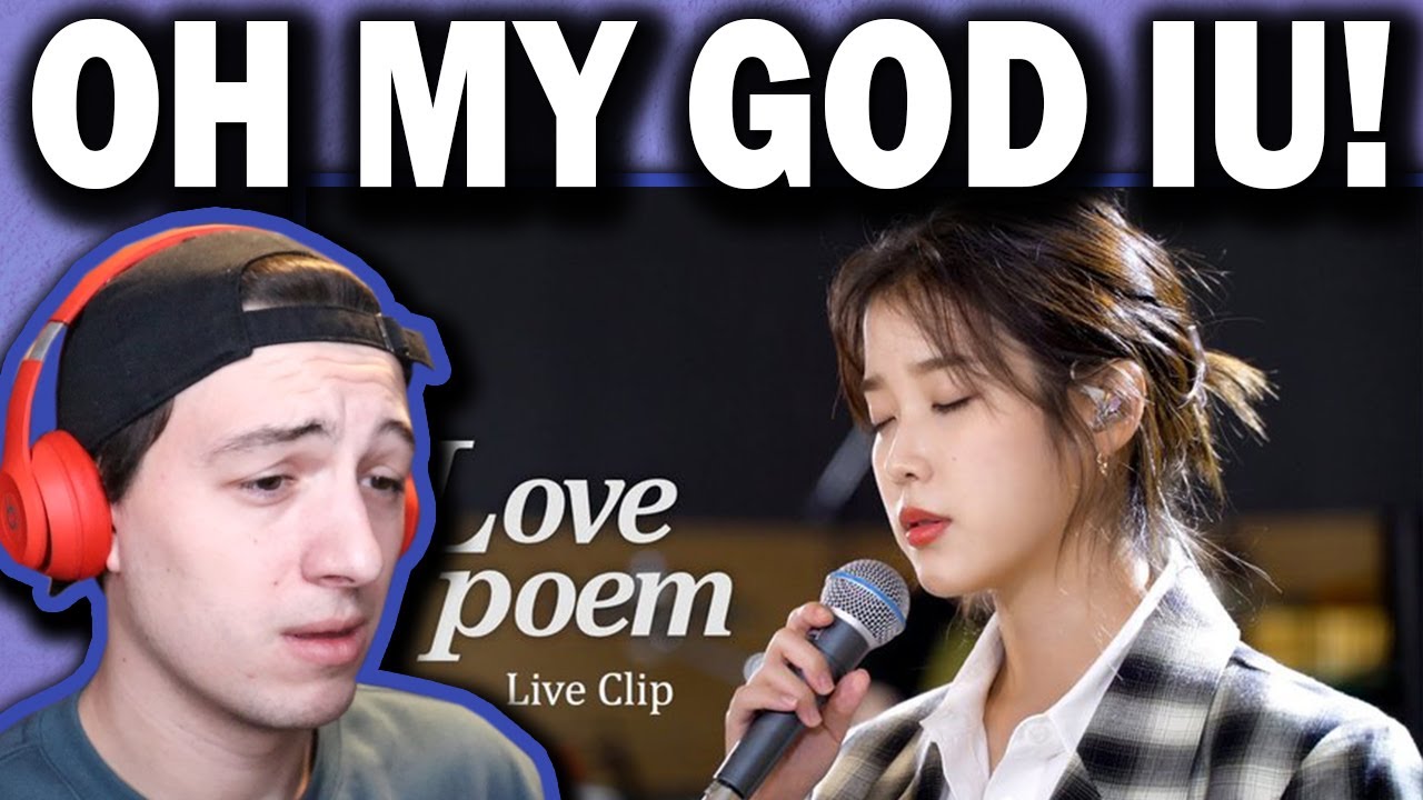 [IU] 'Love poem' Live Clip REACTION!
