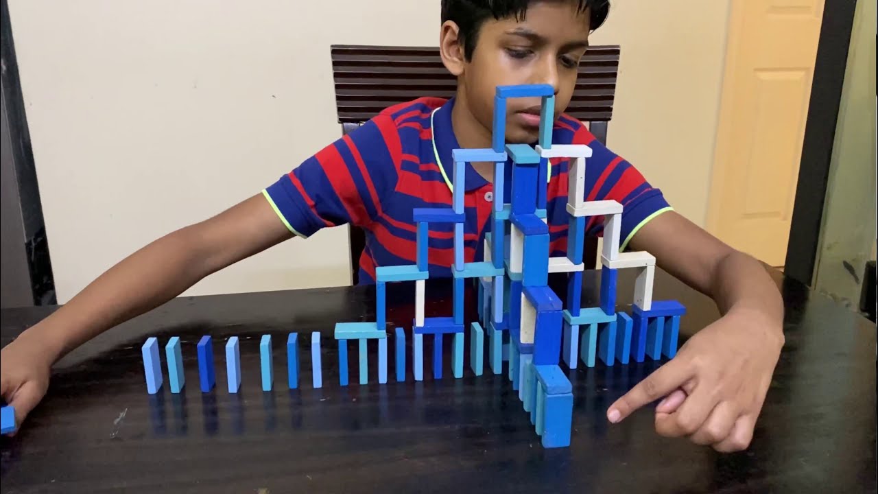 Domino tricks by Rithul