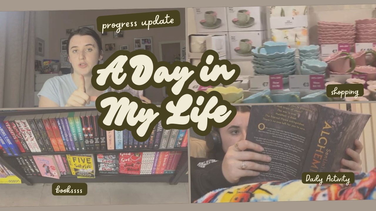 Spend the Day With Me | Shopping, Mini Haul + Reading Time ✨🛍️