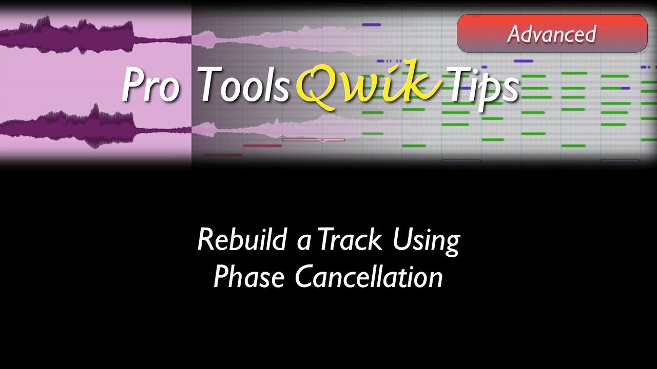 Rebuild a Track Using Phase Cancellation