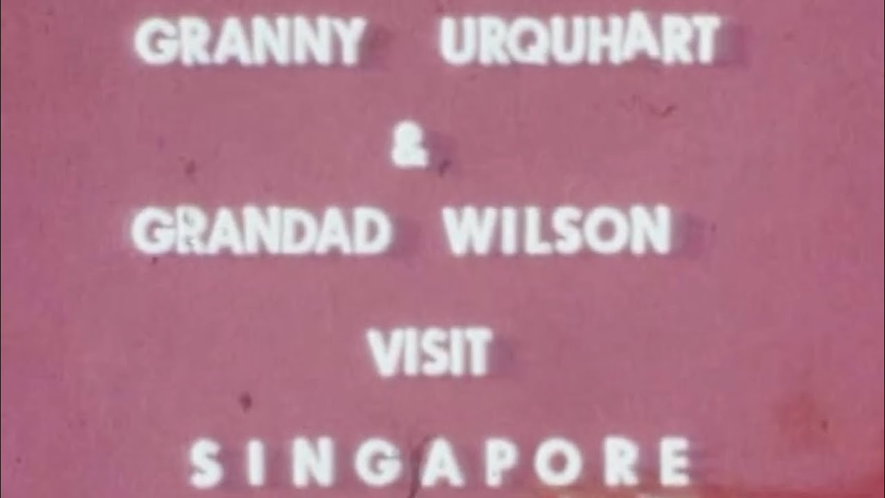 Grandparents Visit Singapore, Christmas 1967 🇸🇬🎄