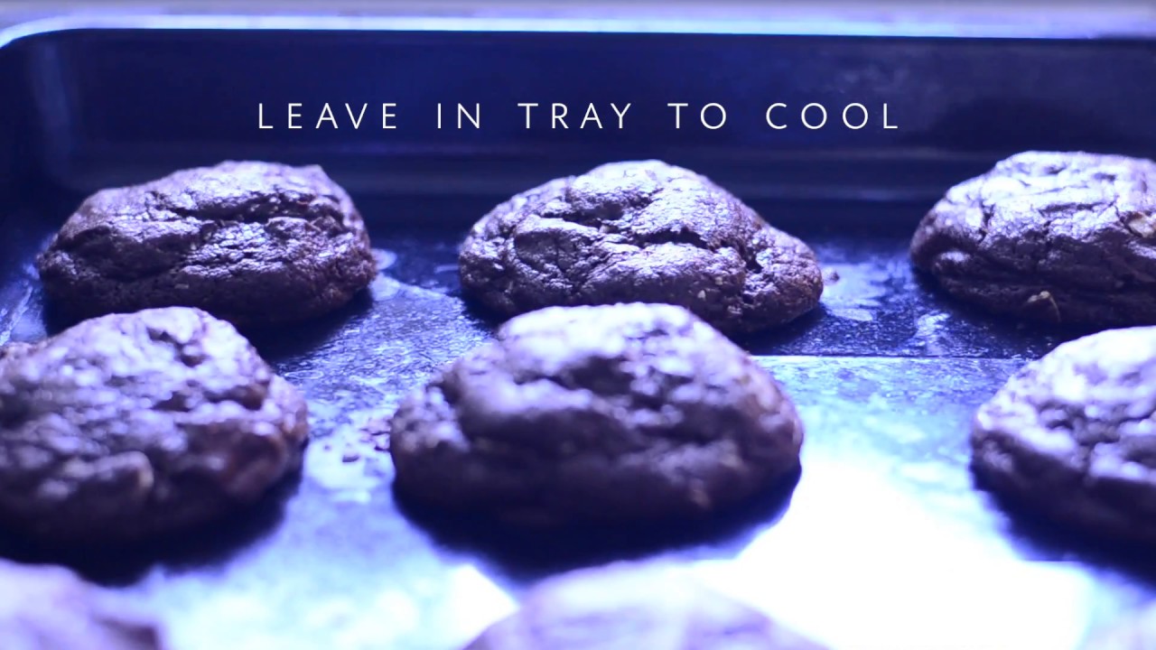 Easy super soft Double Chocolate Cookies