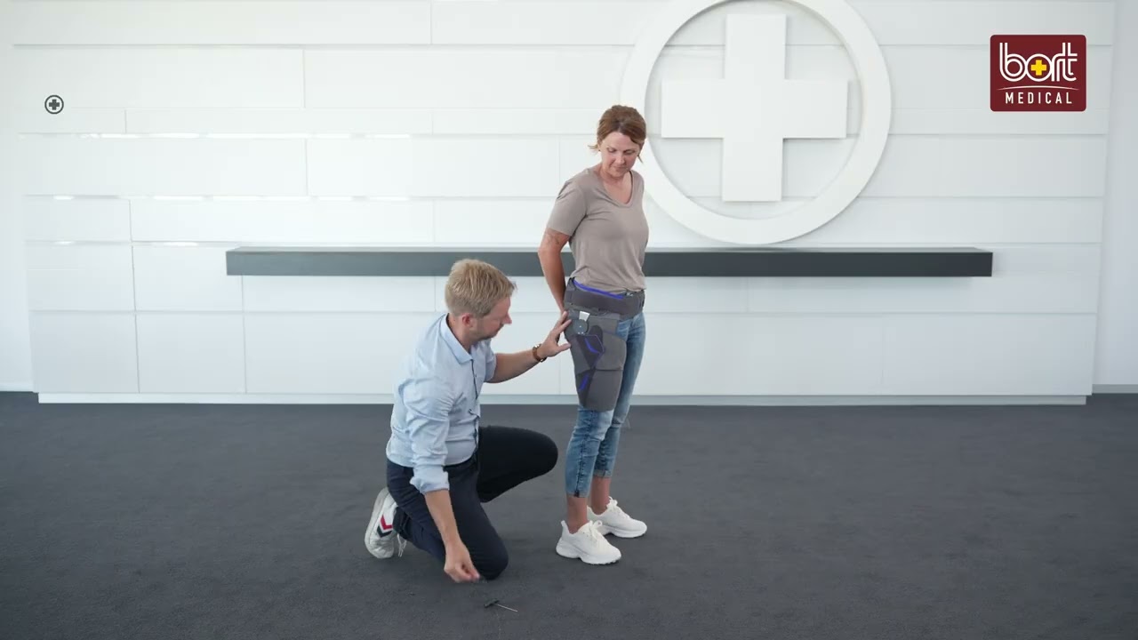 BORT CoxaPro Hüftorthese (REF 201400) Anlegevideo Techniker