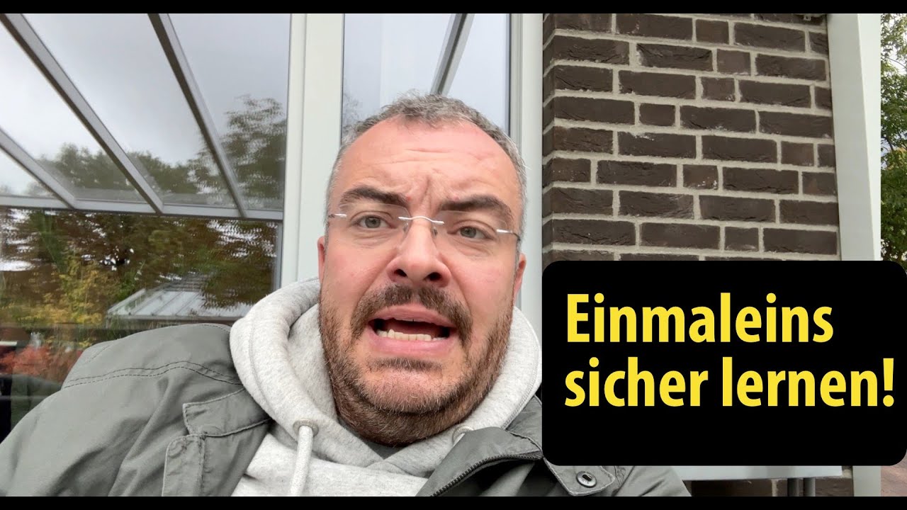 Einmaleins lernen - Vorgehensweise für Eltern von Lehrerschmidt