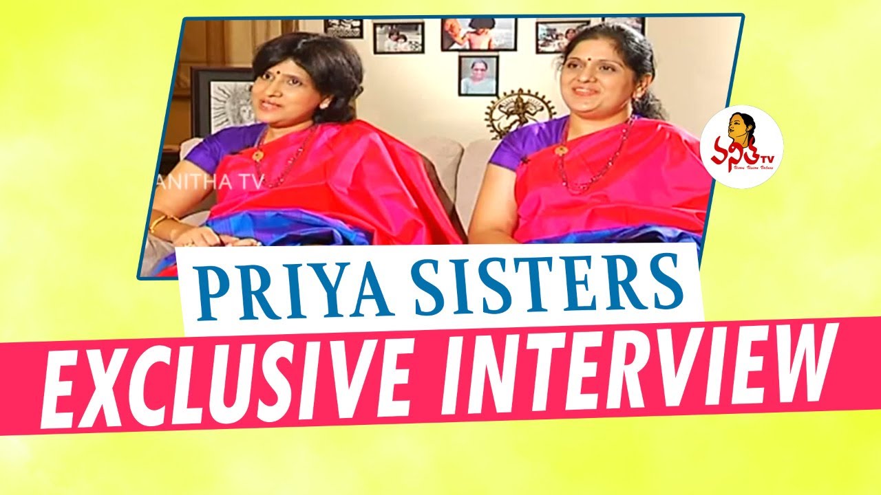 Priya Sisters Exclusive Interview | Vanitha TV Anniversary Special Interview