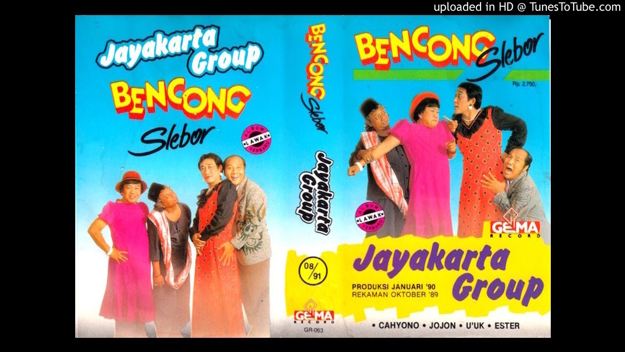 [REKAMAN LAWAK] JAYAKARTA GROUP - JOJON BENCONG SLEBOR [FULL VERSION]