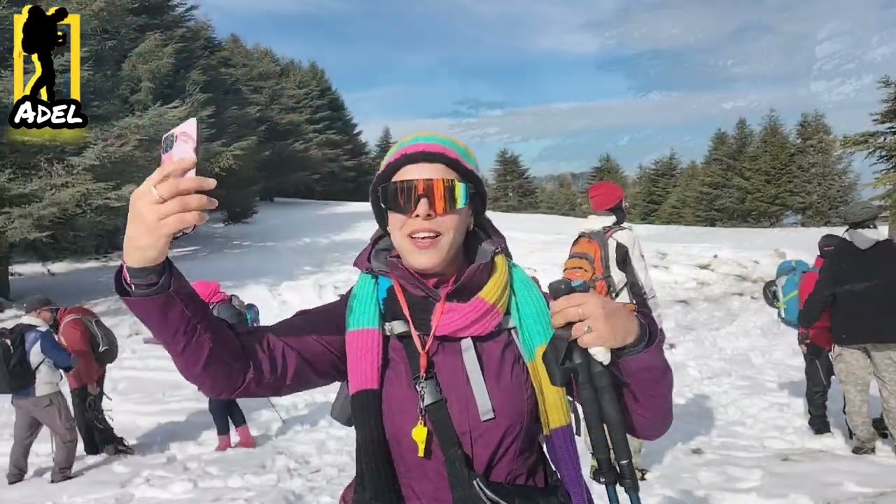 خرجة ميدانية ترفهية إلى قمة جبل بابور رفقة بعض الأصدقاء