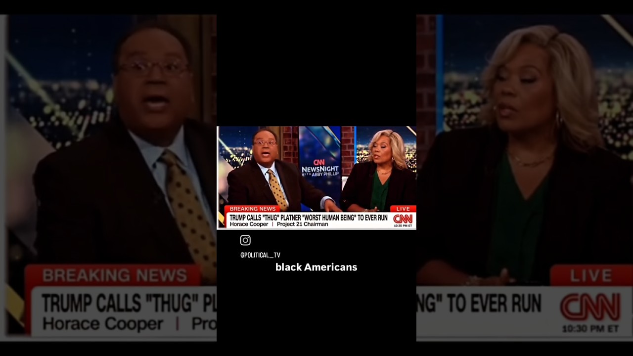 Black Conservative STUNS CNN After Trump's Attack 😳🔥 #Politics #BlackVoices #Trump