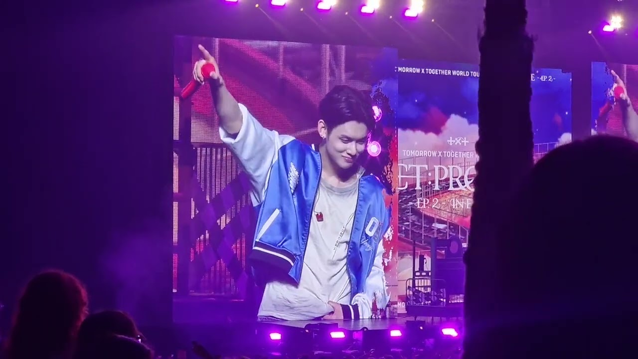 TXT Concert Barcelona 2025 Act promise ep 2 tour. Talk 3