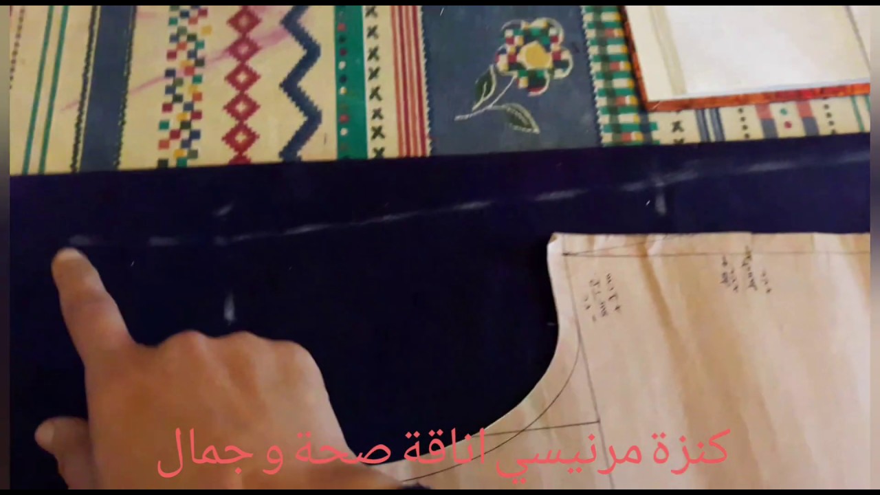 فصالة جلابة عادية على التوب#jellaba droite