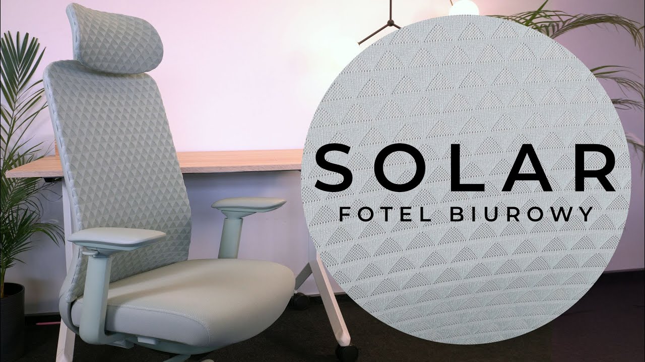 Solar - ergonomiczny fotel biurowy - www.centrumkrzesel.pl
