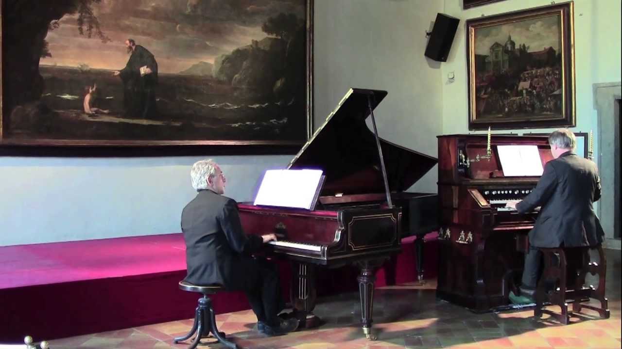 W. A. Mozart Larghetto from K581 Claudio Brizi & Carlo Palese