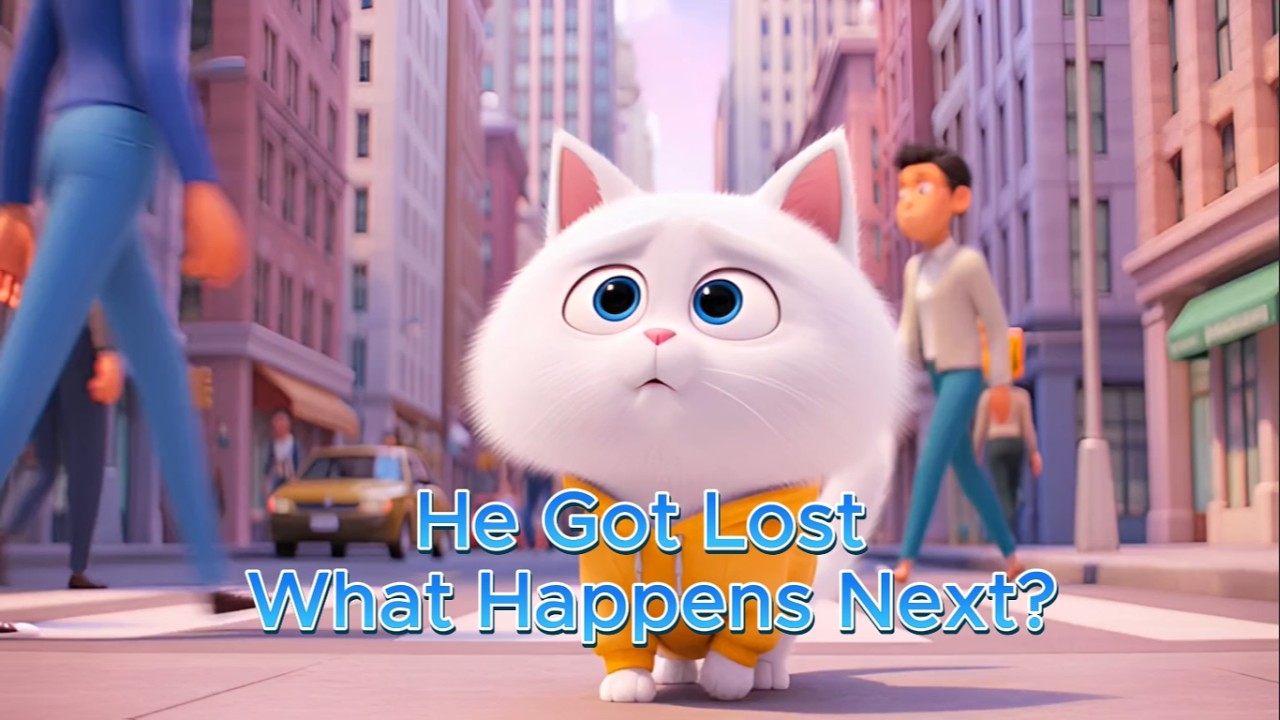 He Got Lost… What Happens Next ?🐱💔 