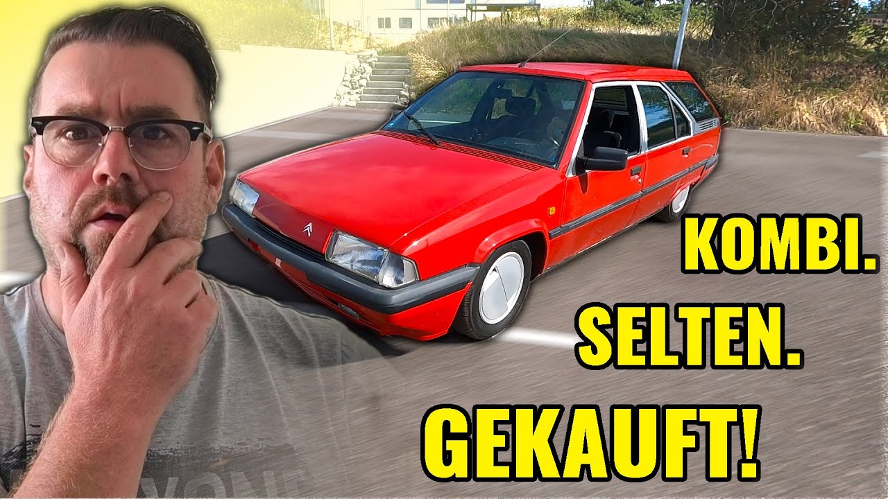 SO LANGSAM REICHT ES ABER... mit den Neuzugängen. MANNI HAT ETWAS NEUES FÜR MICH! CITROEN BX 19 TZI