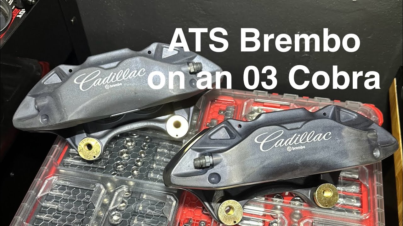 My 03 SVT Terminator Cobra gets ATS Brembo brakes with S&S Engineering Kit