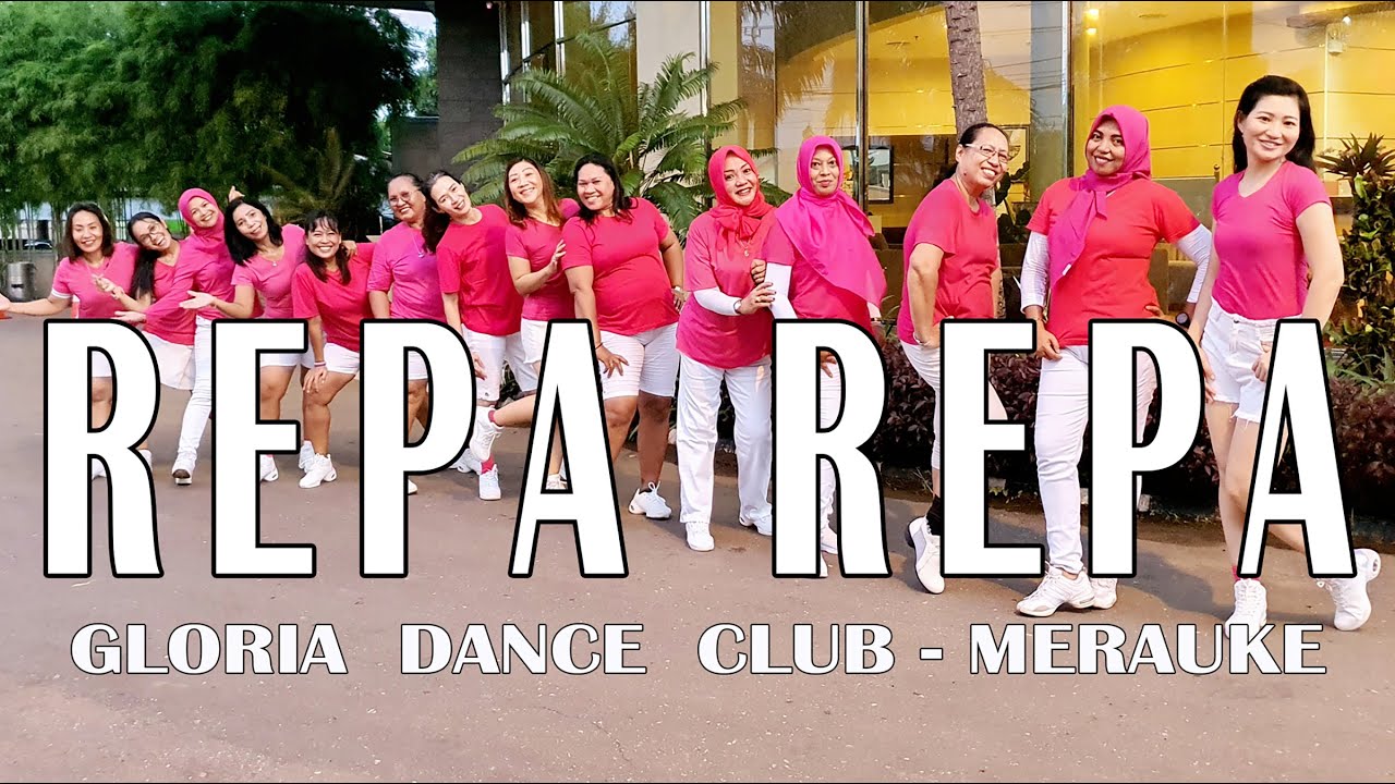 REPA REPA/LINE DANCE/Choreo Caecilia M Fatruan/GDC Merauke Papua INA