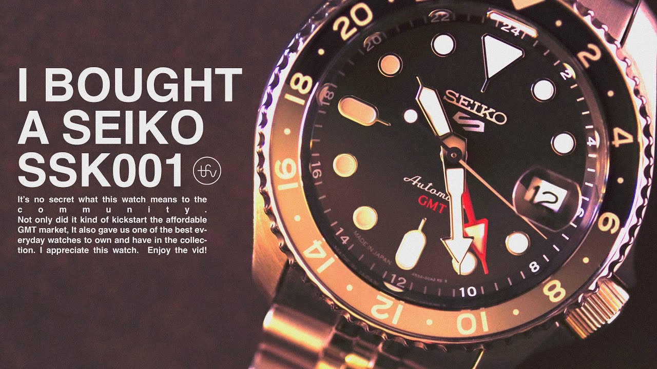 Суперкрутой парень рассказывает о 5KX GMT | Обзор Seiko SSK001