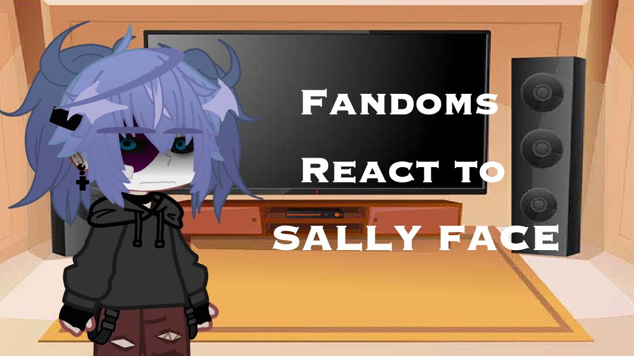 Fandoms react to Sally Face|| Salvis || clear your schedule cause this is long||check desc