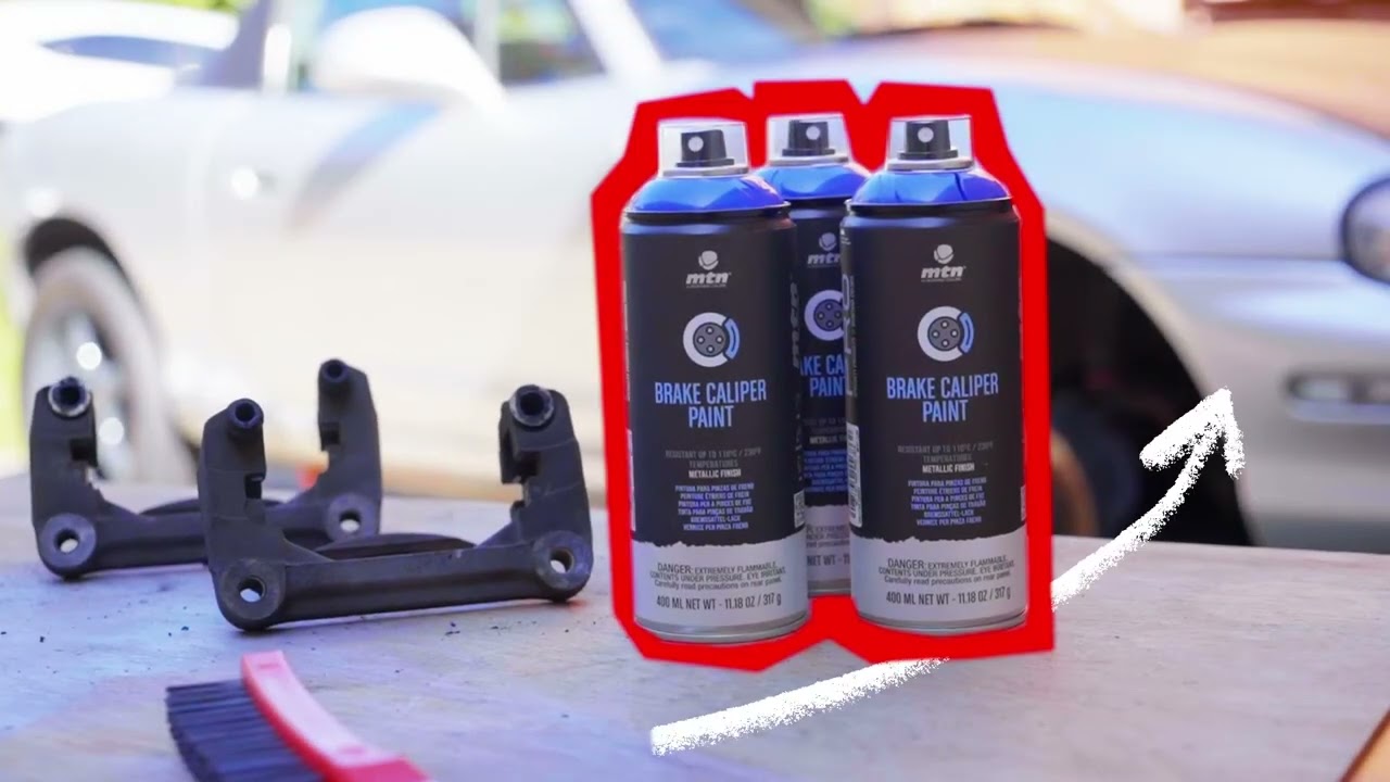 Como usar o Spray Montana PRO Pinças de Travão.