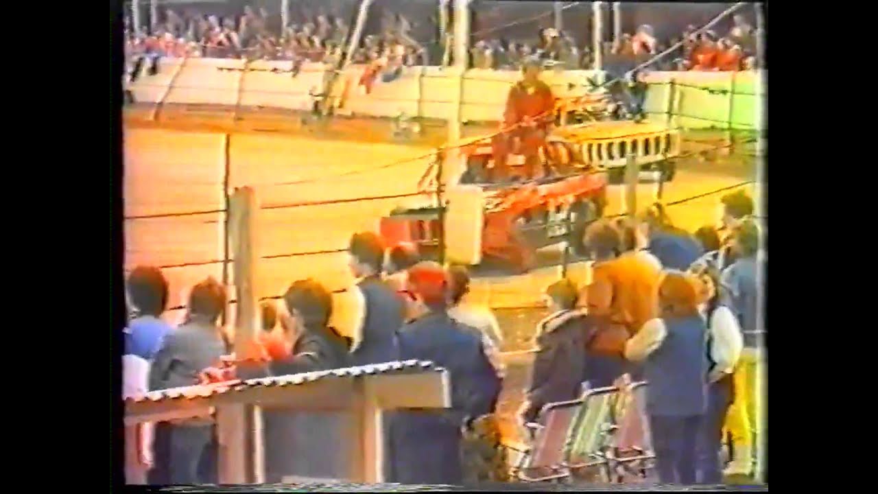 Wisbech World Final Saloon Stockcars 1984 plus support races Part 2 of 3