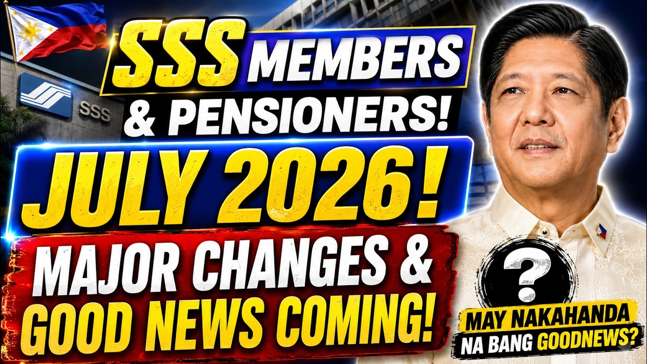 SSS PENSION SCHEDULE: Heto ang 4 Importante sa Hulyo 2026! | ACOP Deadline!