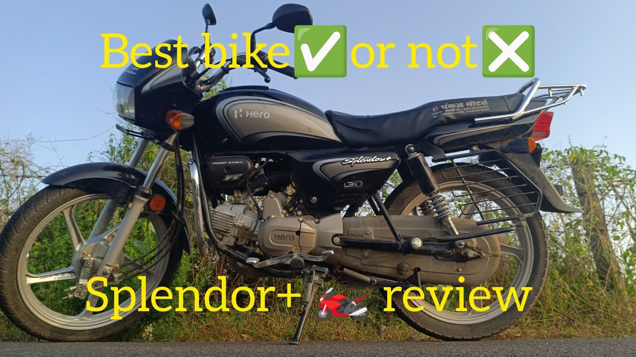 HERO SPLENDOR PLUS 🏍️review#herobikes#youtube#instagram 