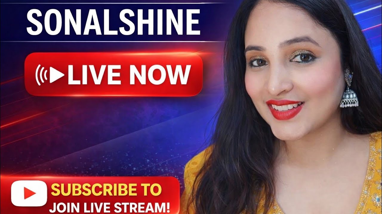 sonal shine is live