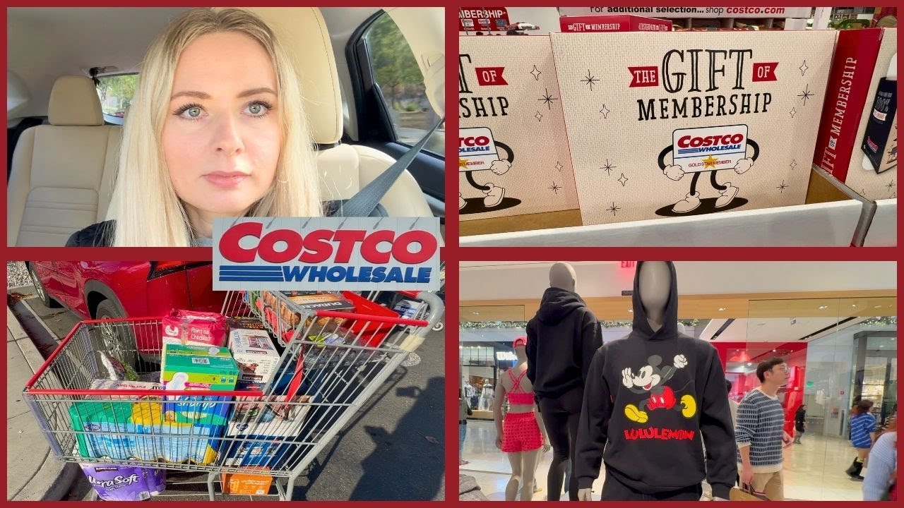США 🇺🇸 Большая закупка в Costco перед праздниками / Прогулка по торговому центру