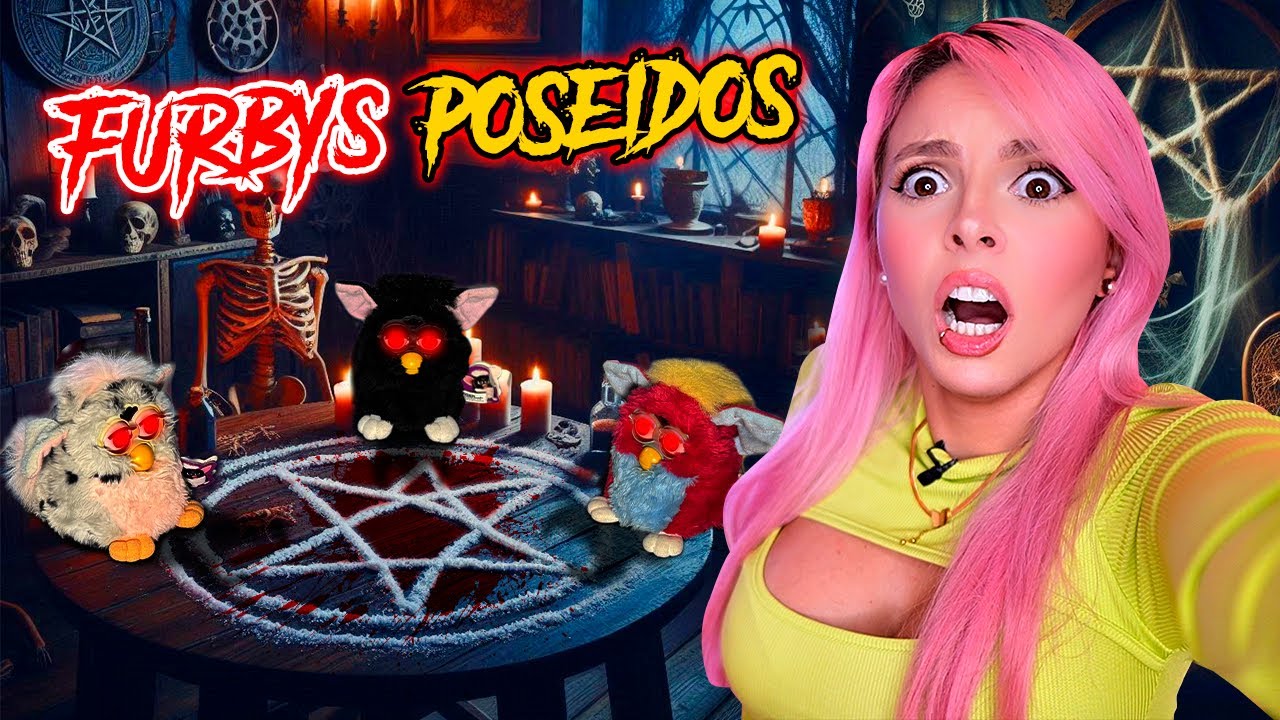Grabé a mis FURBYS toda la noche y pasó algo ATERRADOR...😰☠️