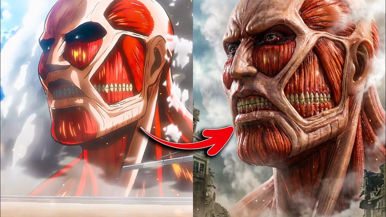 You Won't Believe How REALISTIC Attack On Titan Characters Look In Real Life!#anime #attackontitan