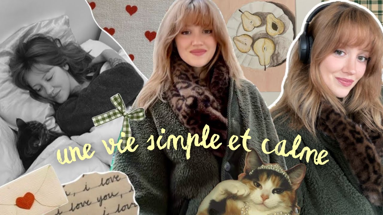 je préfère une vie simple & calme ☕