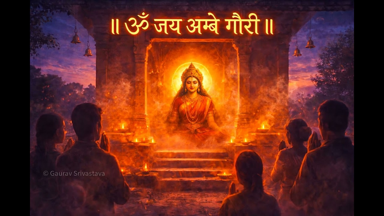 Jai Ambe Gauri Aarti. जय अम्बे गौरी आरती