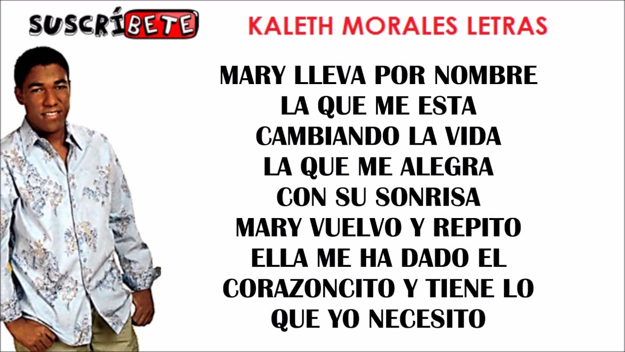 MARY (LETRA) - KALETH MORALES
