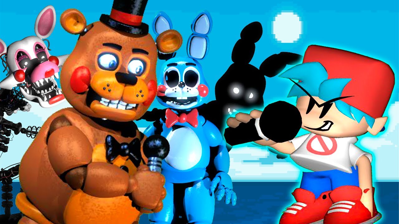 ФНФ ПРОТИВ ФНАФ 2 ► Friday Night Funkin' vs. Five Nights at Freddy's 2