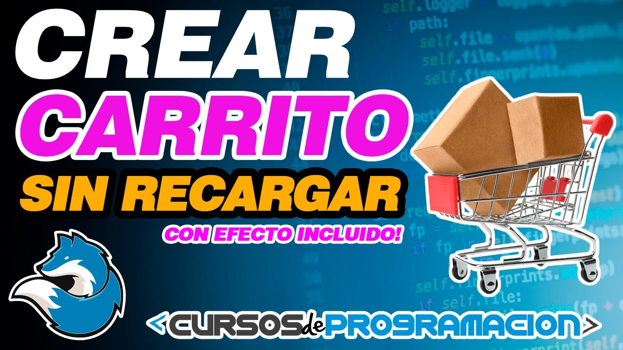 Crear carrito sin recarga