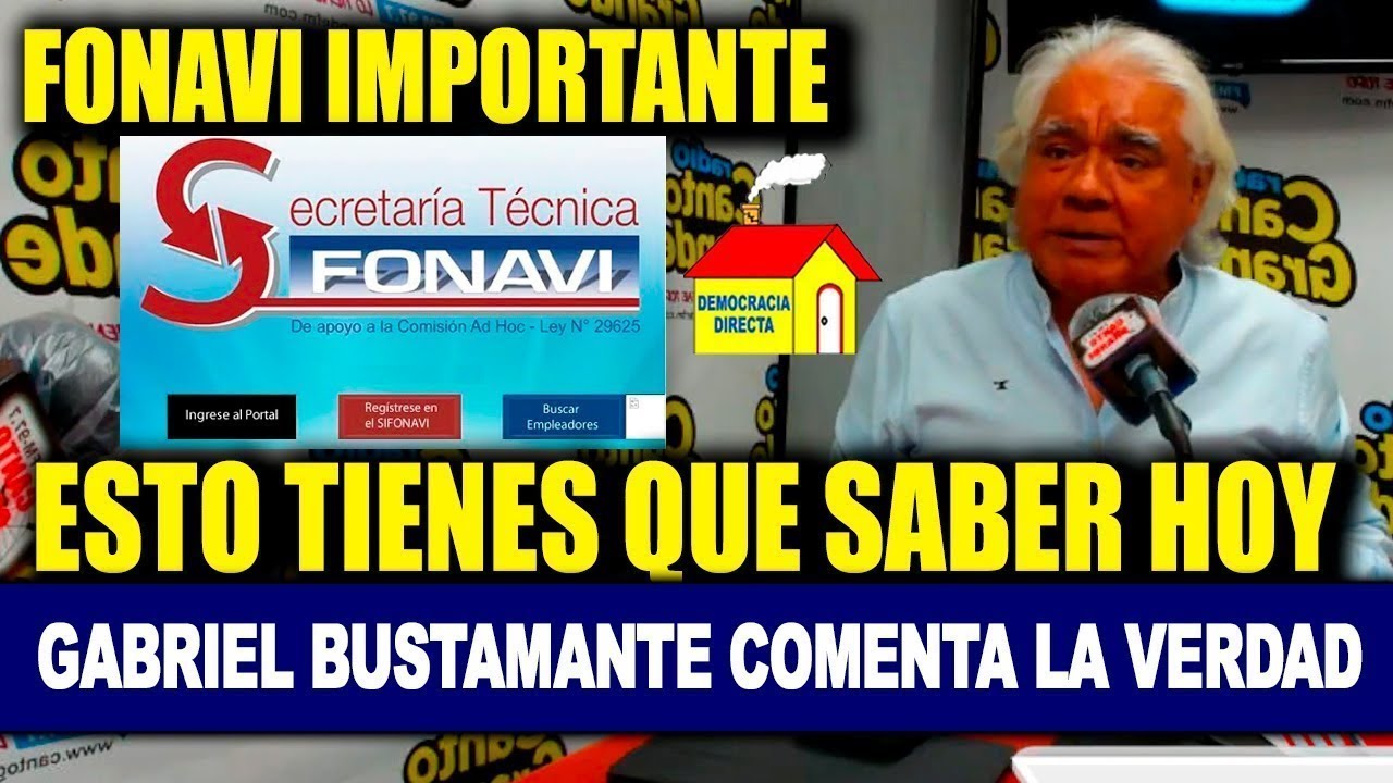 *URGENTE FONAVISTAS NUEVOS PAGOS FONAVI 2024* GABRIEL BUSTAMANTE RESPONDE TODAS LAS PREGUNTAS