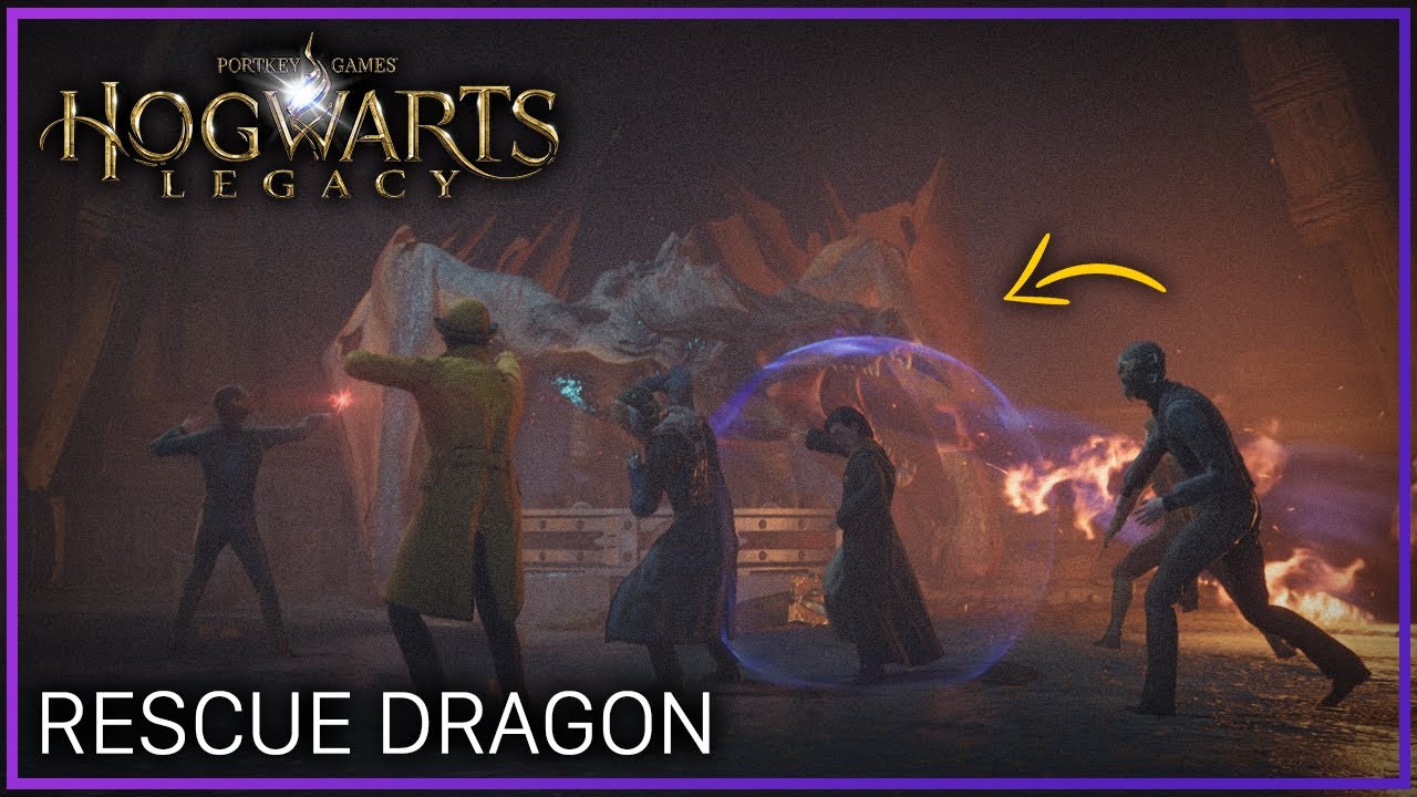 Hogwarts Legacy | Fire & Vice Main Quest - Rescue a Dragon