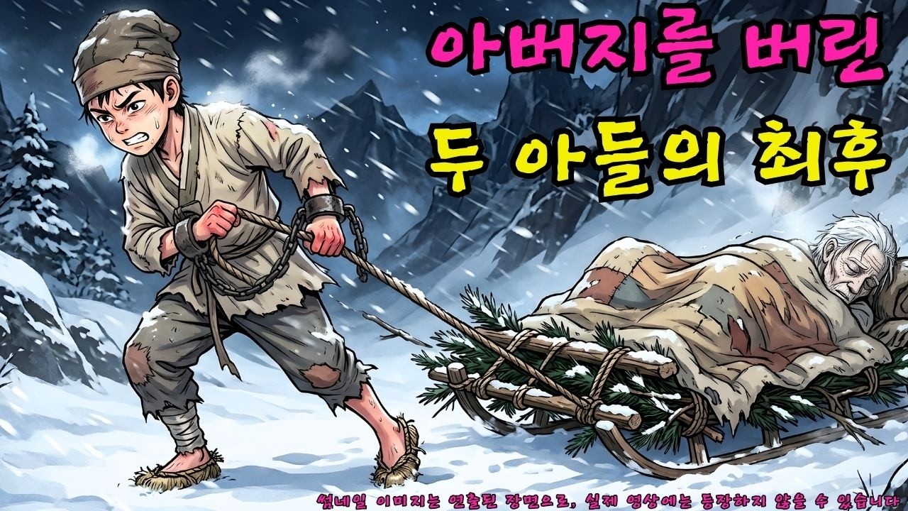 [소름주의] 아버지를 설산에 버린 두 아들이 맞이한 끔찍한 최후 | 태백산 산신령 전설|야담·민담·전설·설화·옛날이야기·야사·오디오북