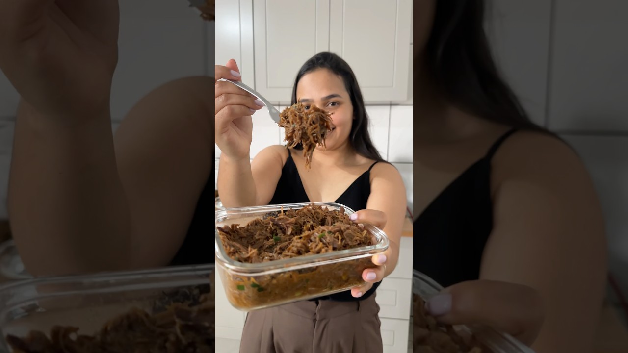 CARNE DE PANELA DESFIADA mais saborosa! #carnedepanela #emagrecimento #marmita #receitas #dieta