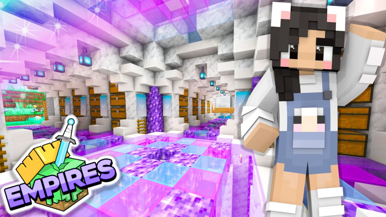 💙 Моя кладовая для выживания! Empires SMP Ep.2 [Minecraft 1.17 Let's Play]
